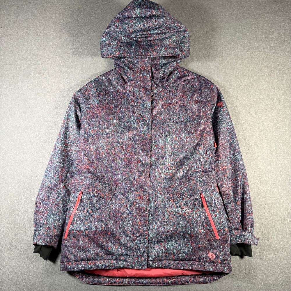 Mountain Hardwear Ski Snowboard Jacket Women's LG‎ Hooded Waterproof Insulated